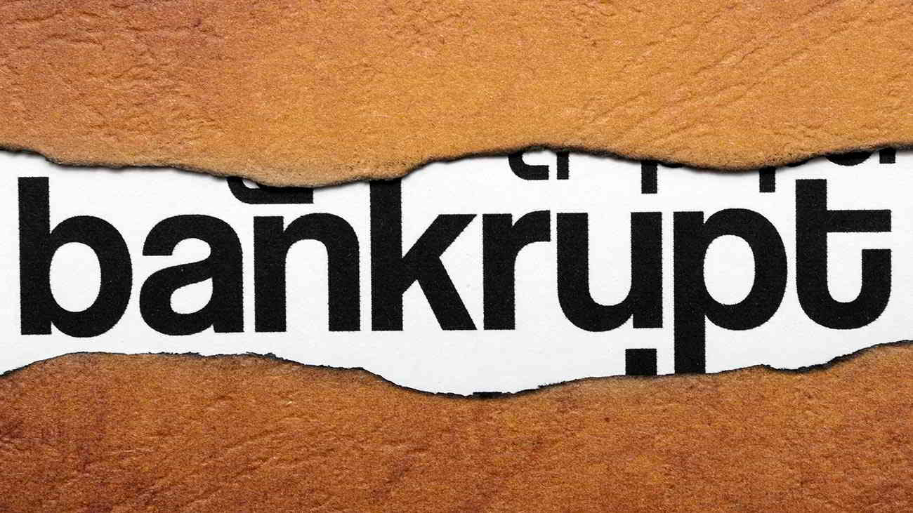 bankrupt label