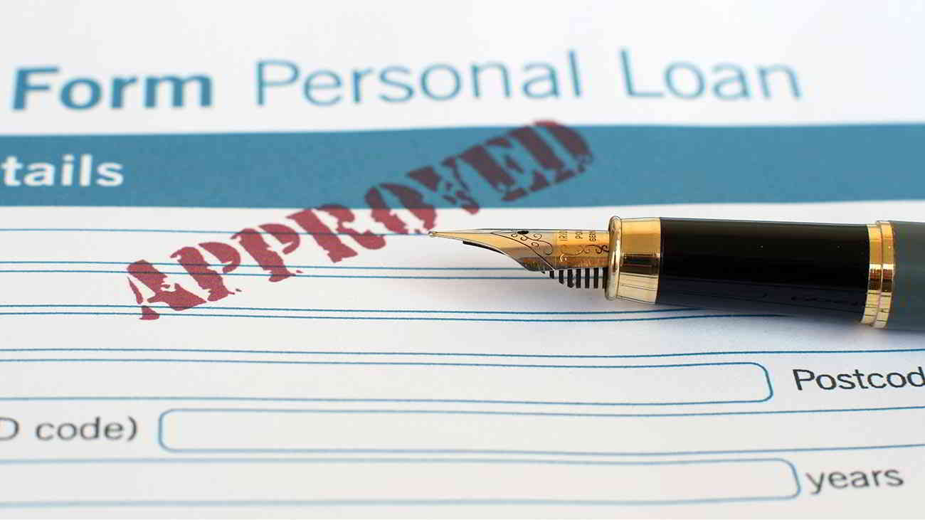 approved personal loan application