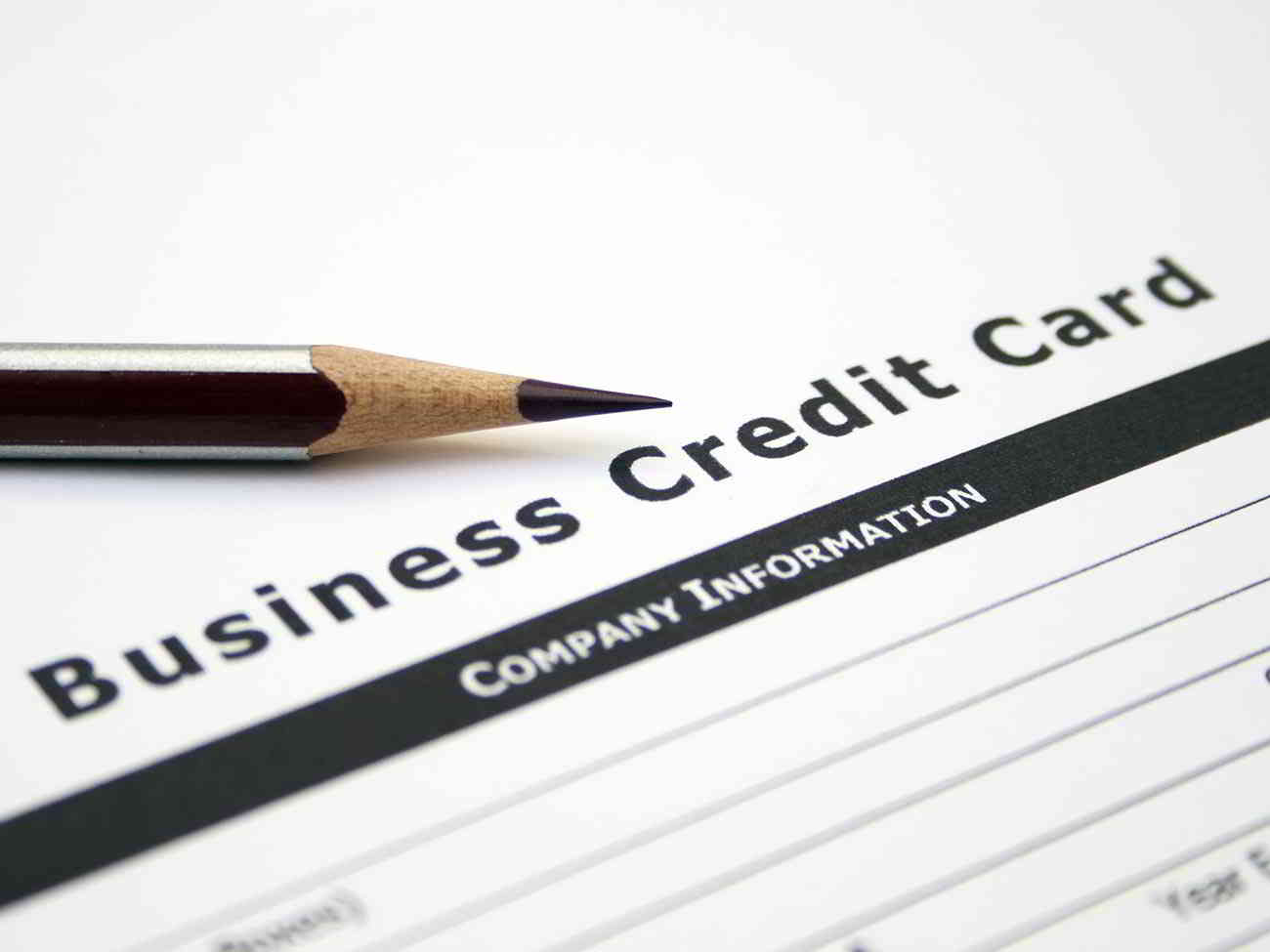 business credit card application