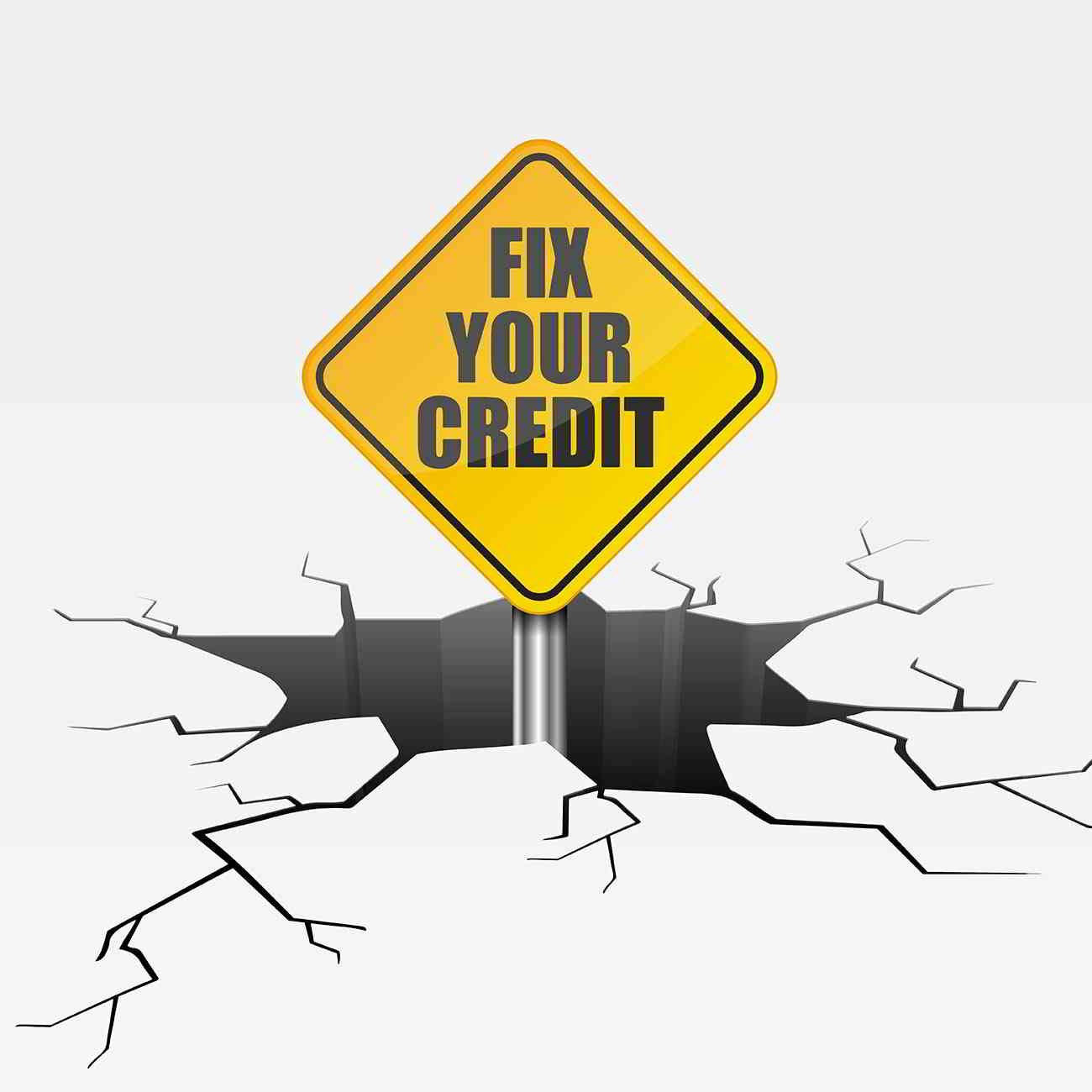 fix your credit sign