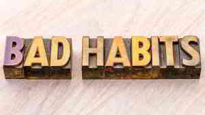 bad habits