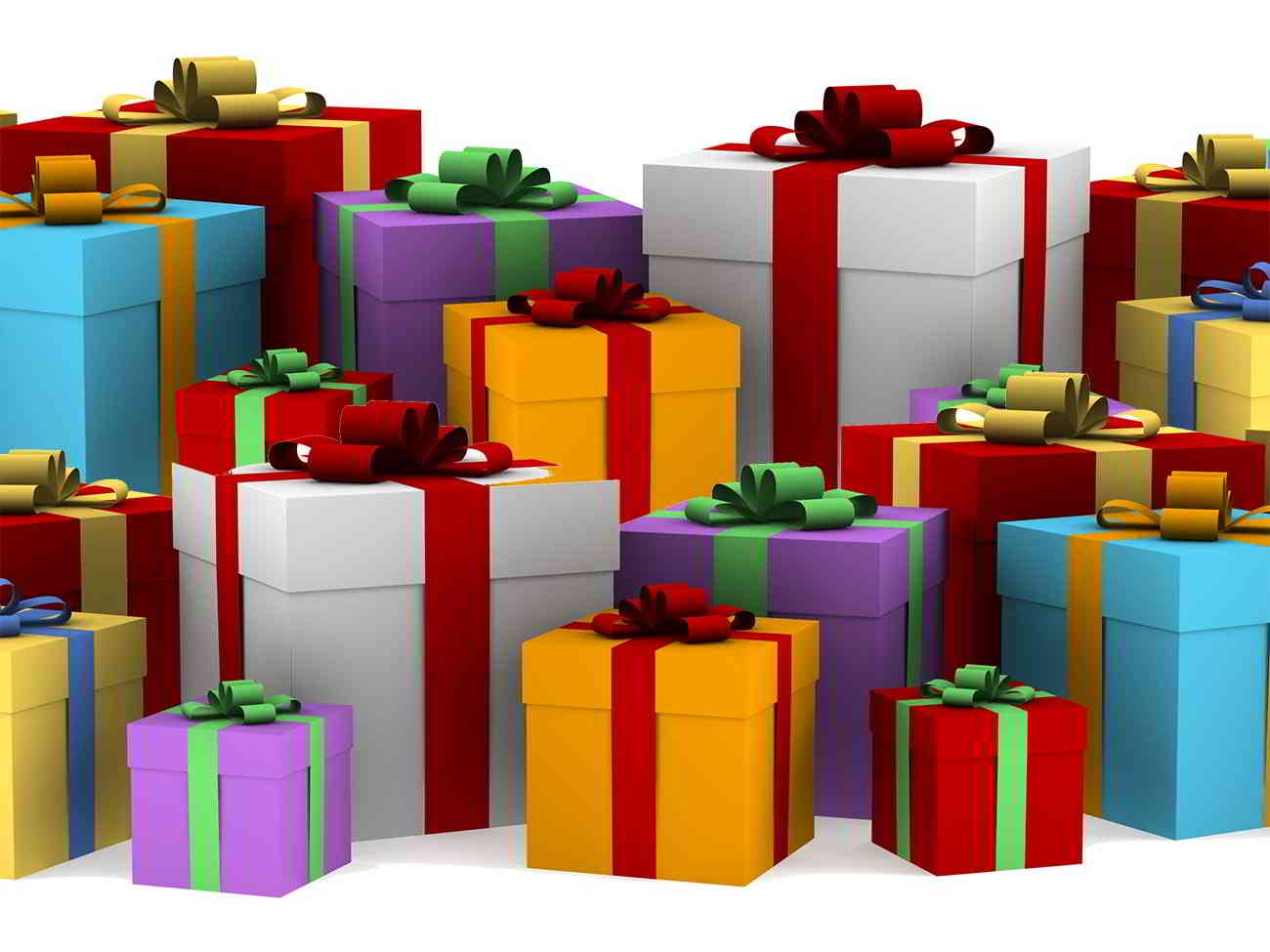 wrapped gifts