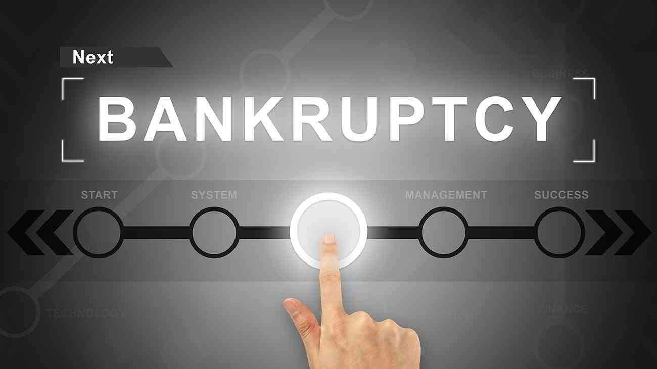 next bankruptcy sign