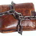 wallet locked with chains
