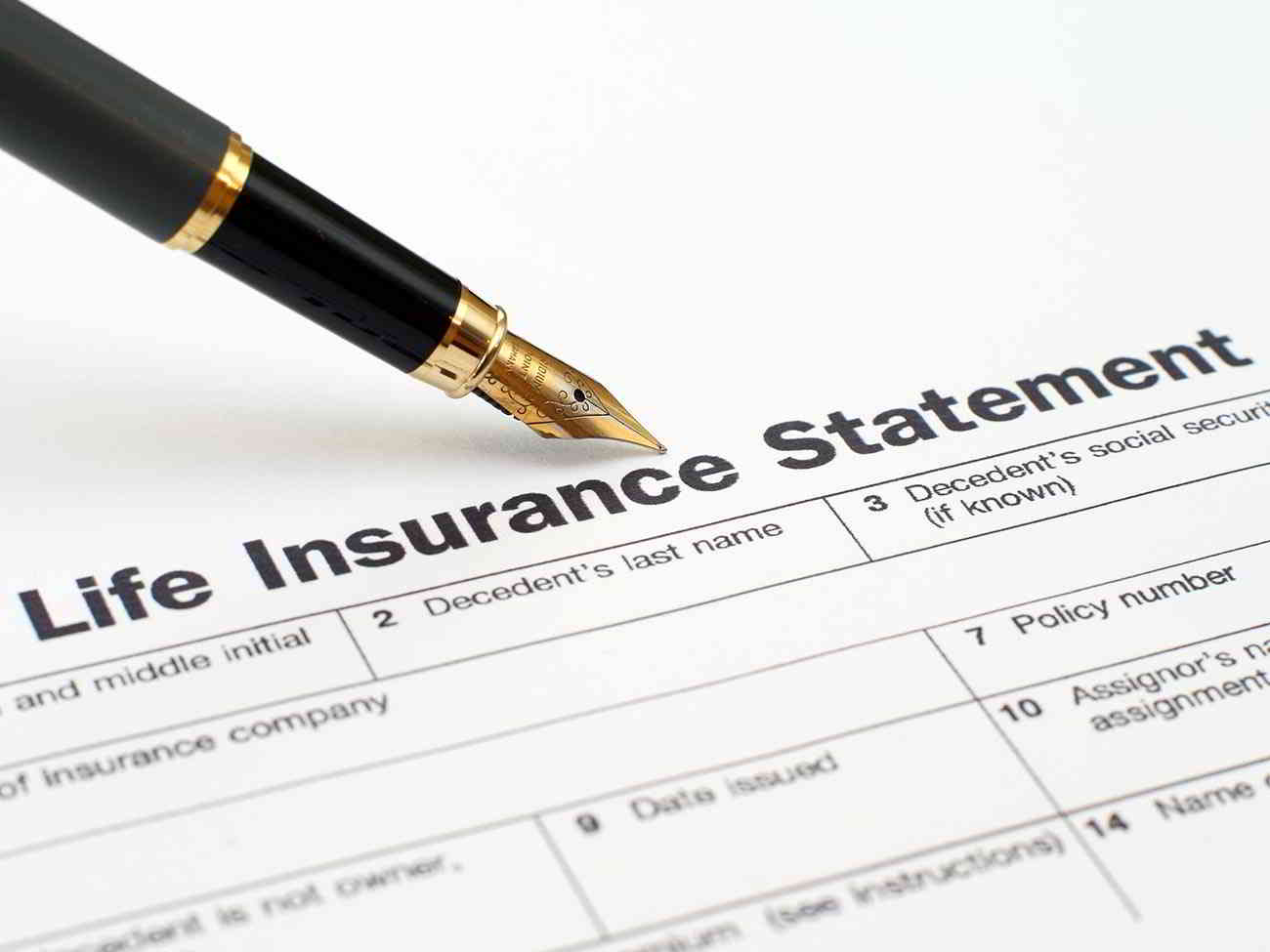 life insurance application