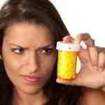woman with prescription