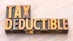 tax deductible items