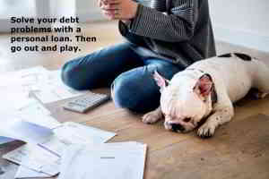 pay bills with a personal loan