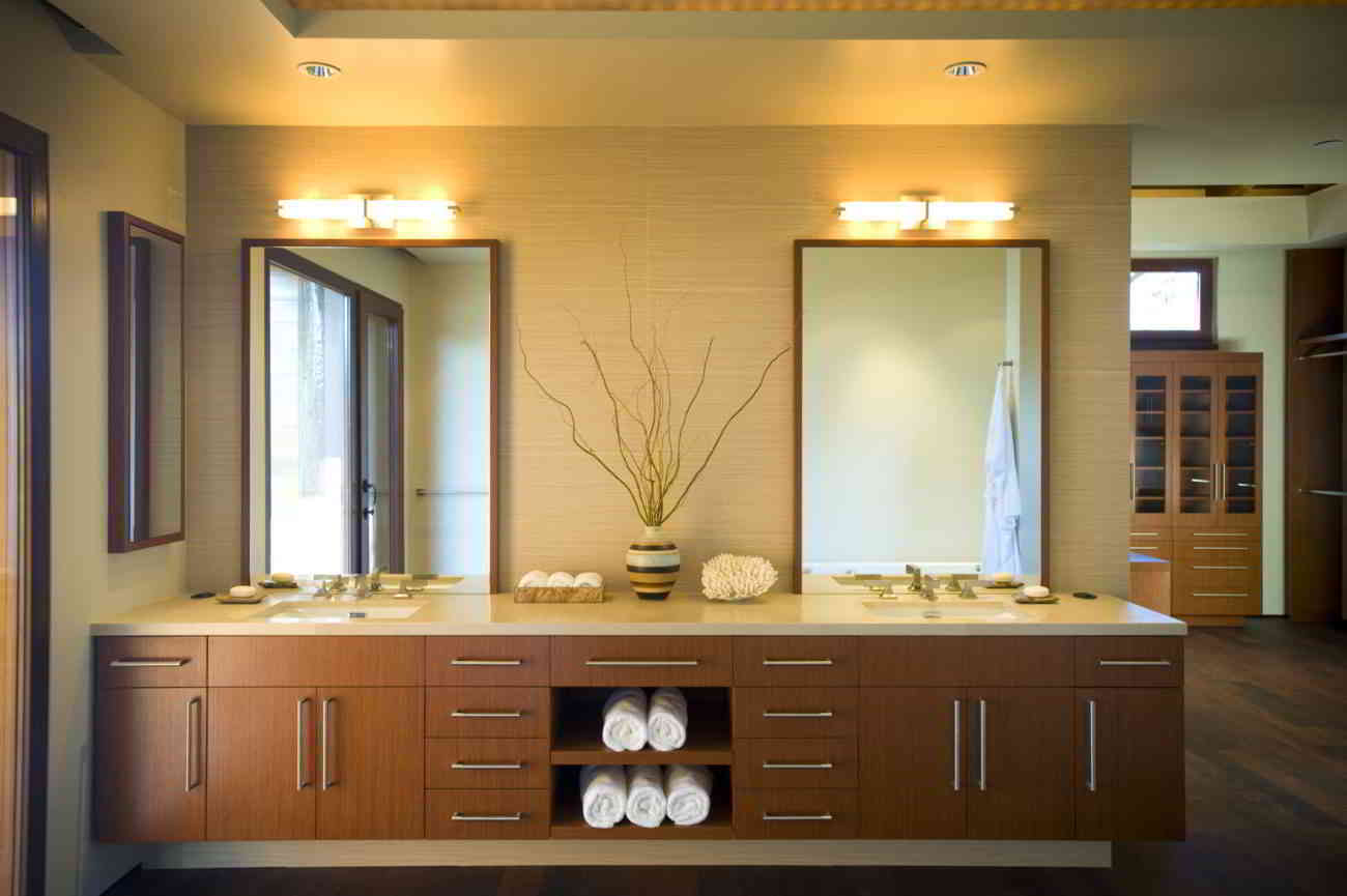An elegant bathroom remodel